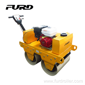 550Kg gasoline engine double drum hand asphalt roller (FYL-S600)